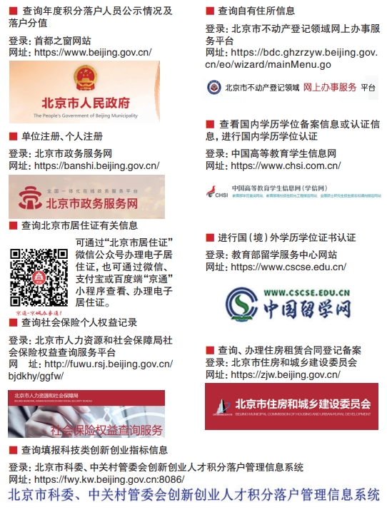 2024年度北京积分落户申报须知